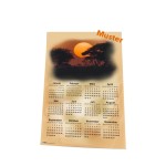 Stoff-Kalender 2023 mit verschiedenen Afrika-Natur-Motiven