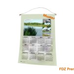 Stoff-Kalender 2025 mit verschiedenen FDZ-Motiven