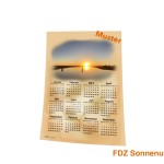 Stoff-Kalender 2025 mit verschiedenen FDZ-Motiven