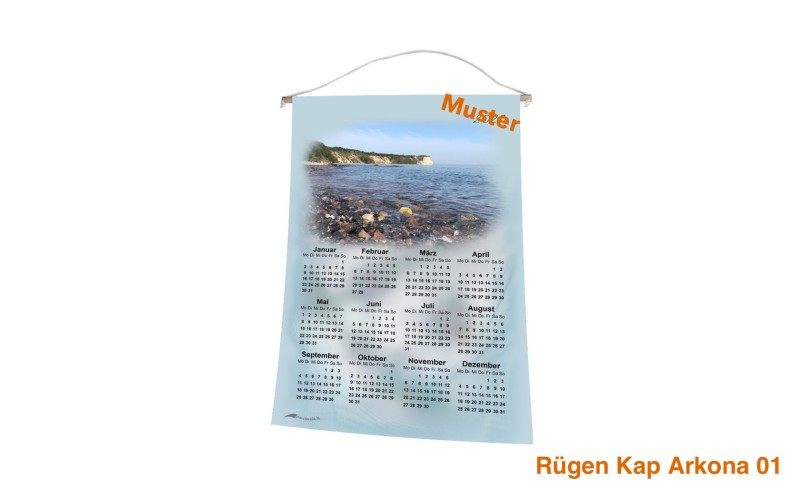 Stoff-Kalender 2025 mit verschiedenen FDZ-Motiven