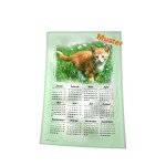 Stoff-Kalender 2024 mit verschiedenen Katzen-Motiven